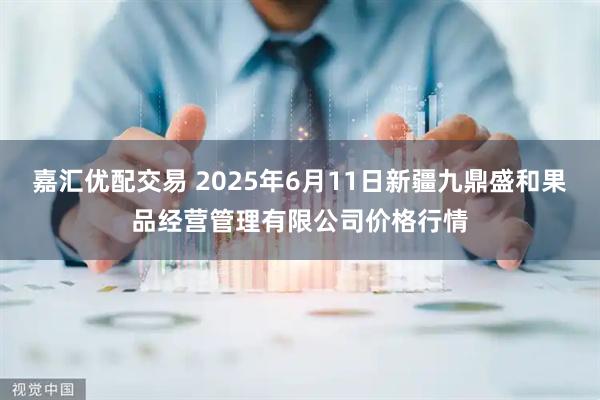 嘉汇优配交易 2025年6月11日新疆九鼎盛和果品经营管理有限公司价格行情