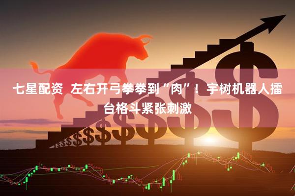 七星配资  左右开弓拳拳到“肉”！宇树机器人擂台格斗紧张刺激